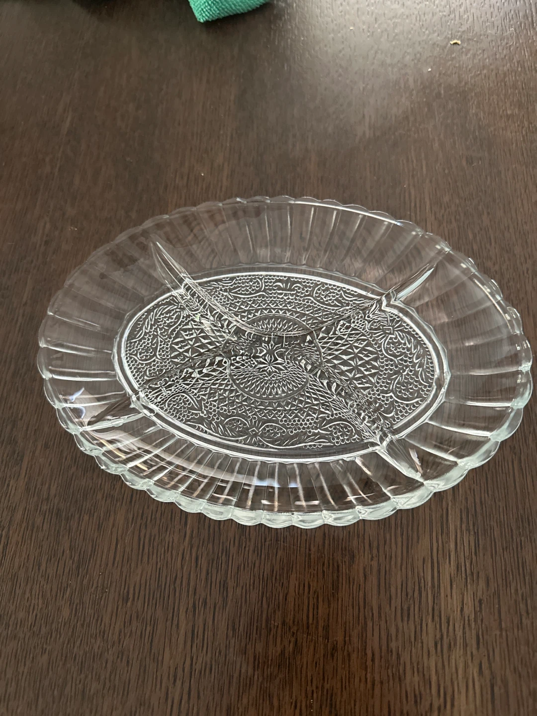 Clear Glass Serving Tray