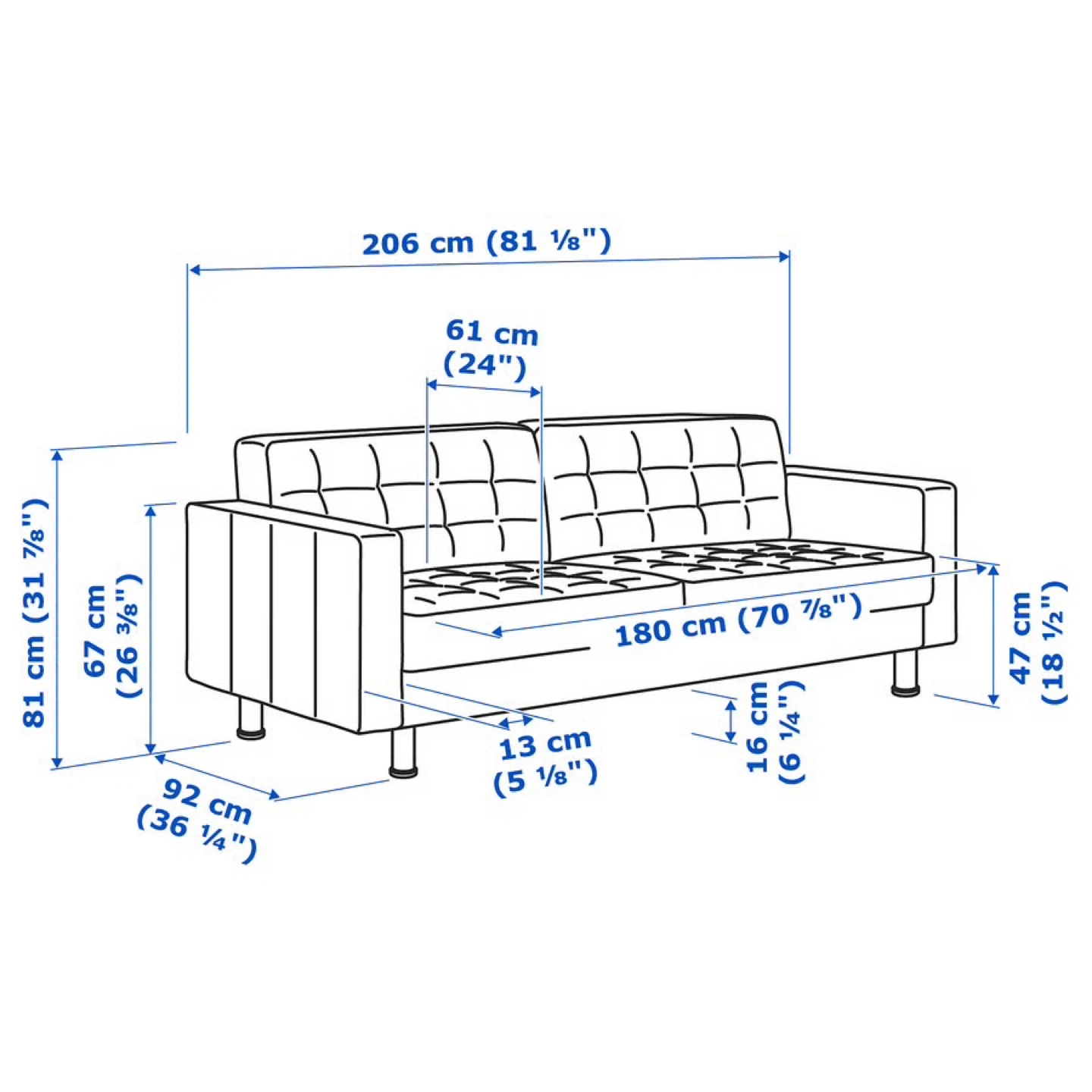Ikea Morabo 3-Seater Sofa (MUST GO‼️) - photo 5