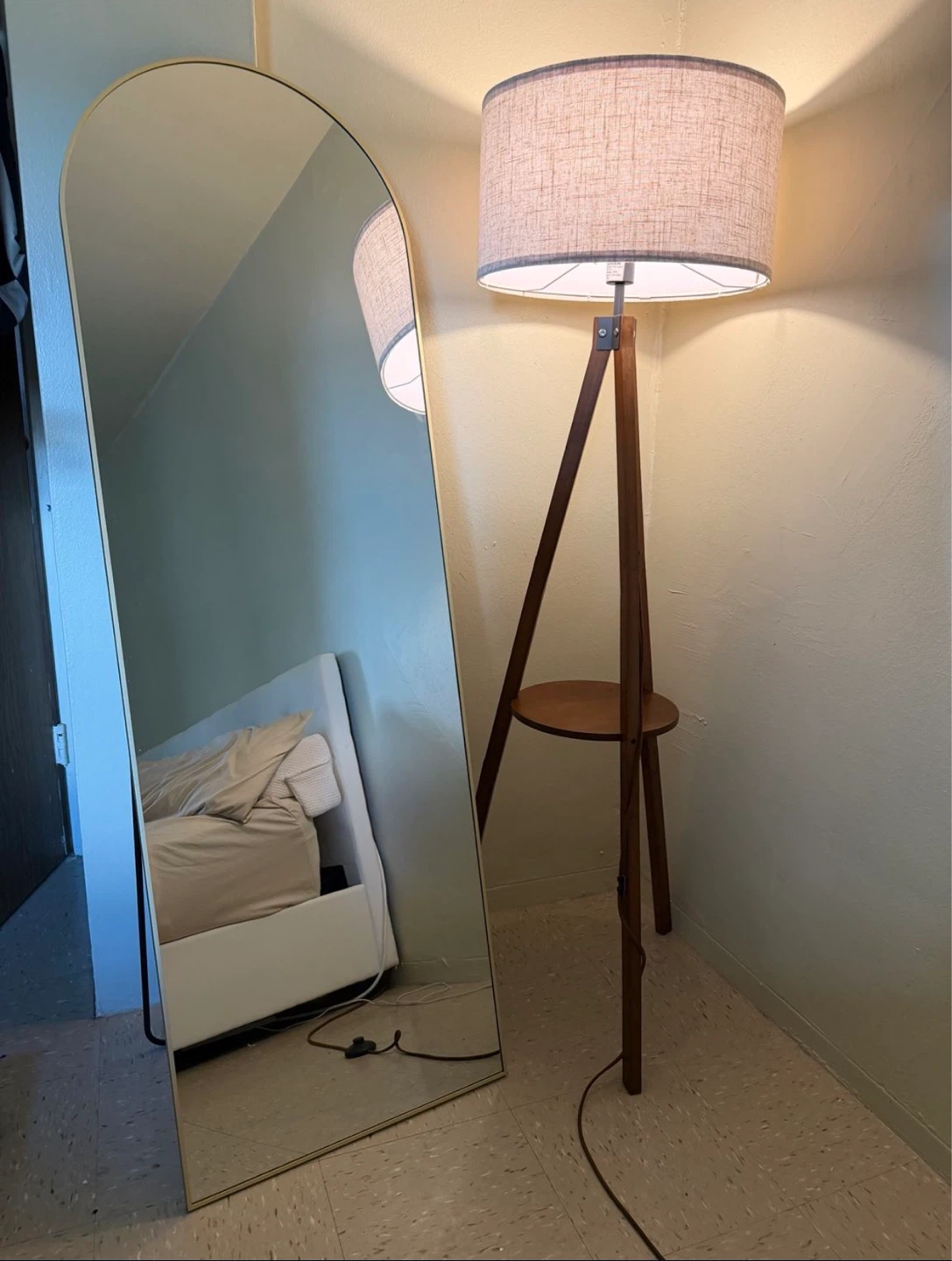 64"x21" Full Length Mirror (Modern Arched Style)