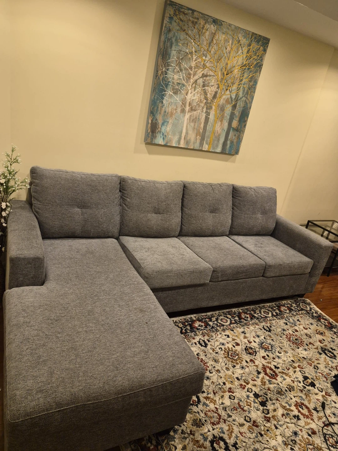 Grey Sectional Sofa