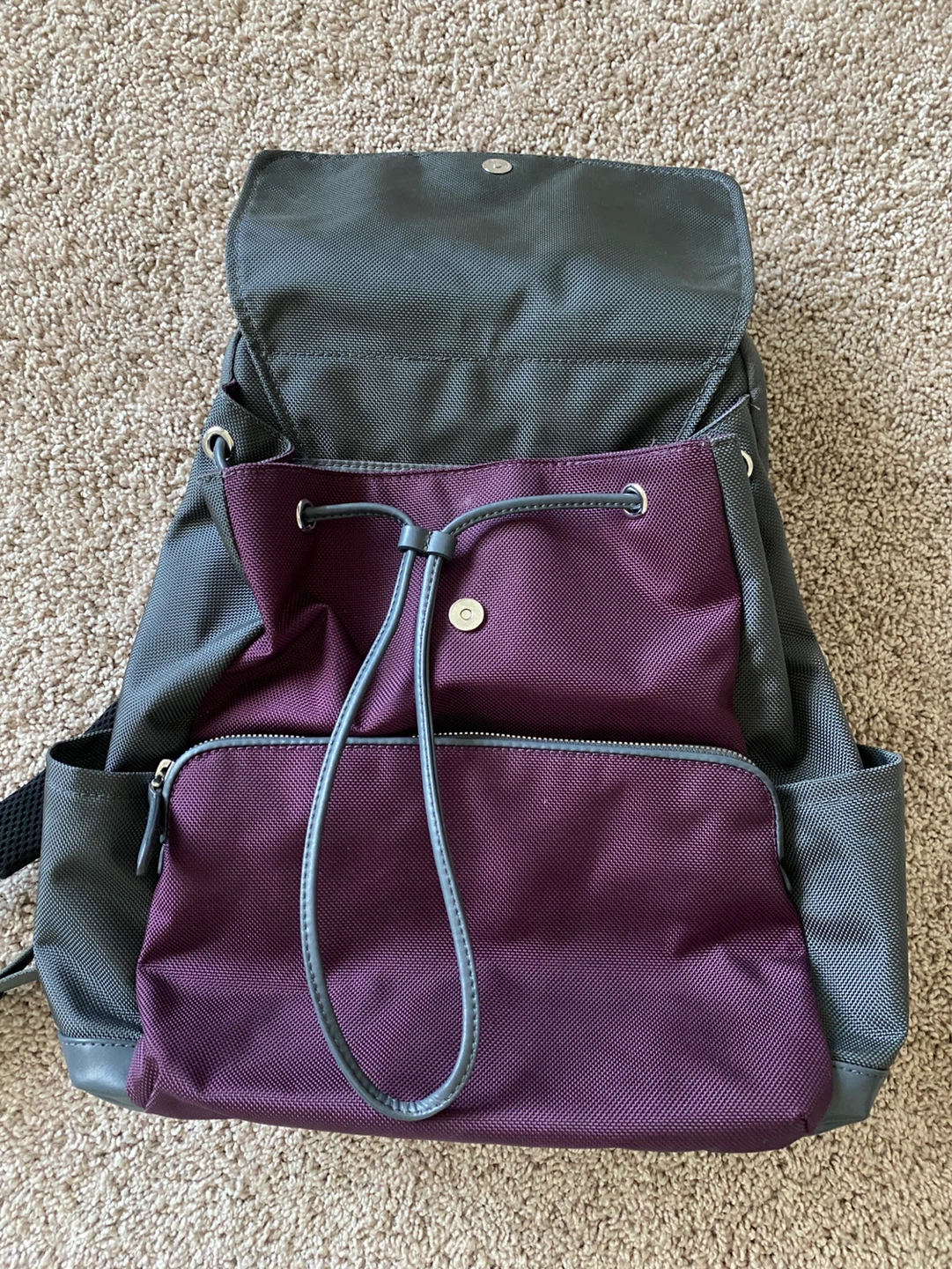 Tumi Ballistic Nylon Small Backpack Grey/Purple - photo 3