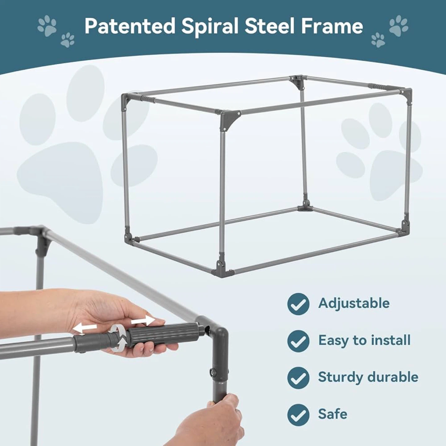 PETSFIT Soft Sided Dog Crate Sz L - BNWT - photo 3