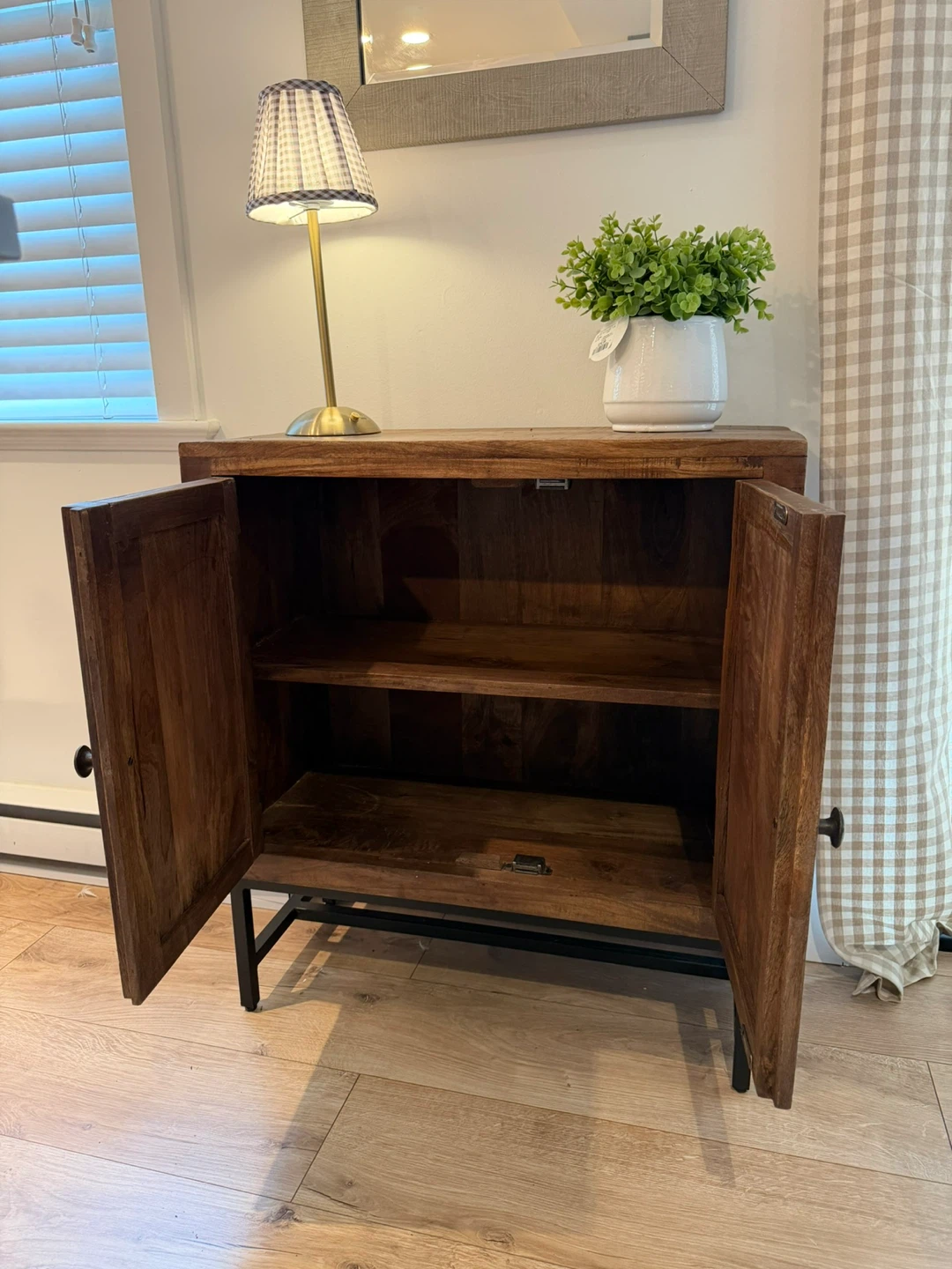 Wooden Cabinet with Two Doors - photo 2