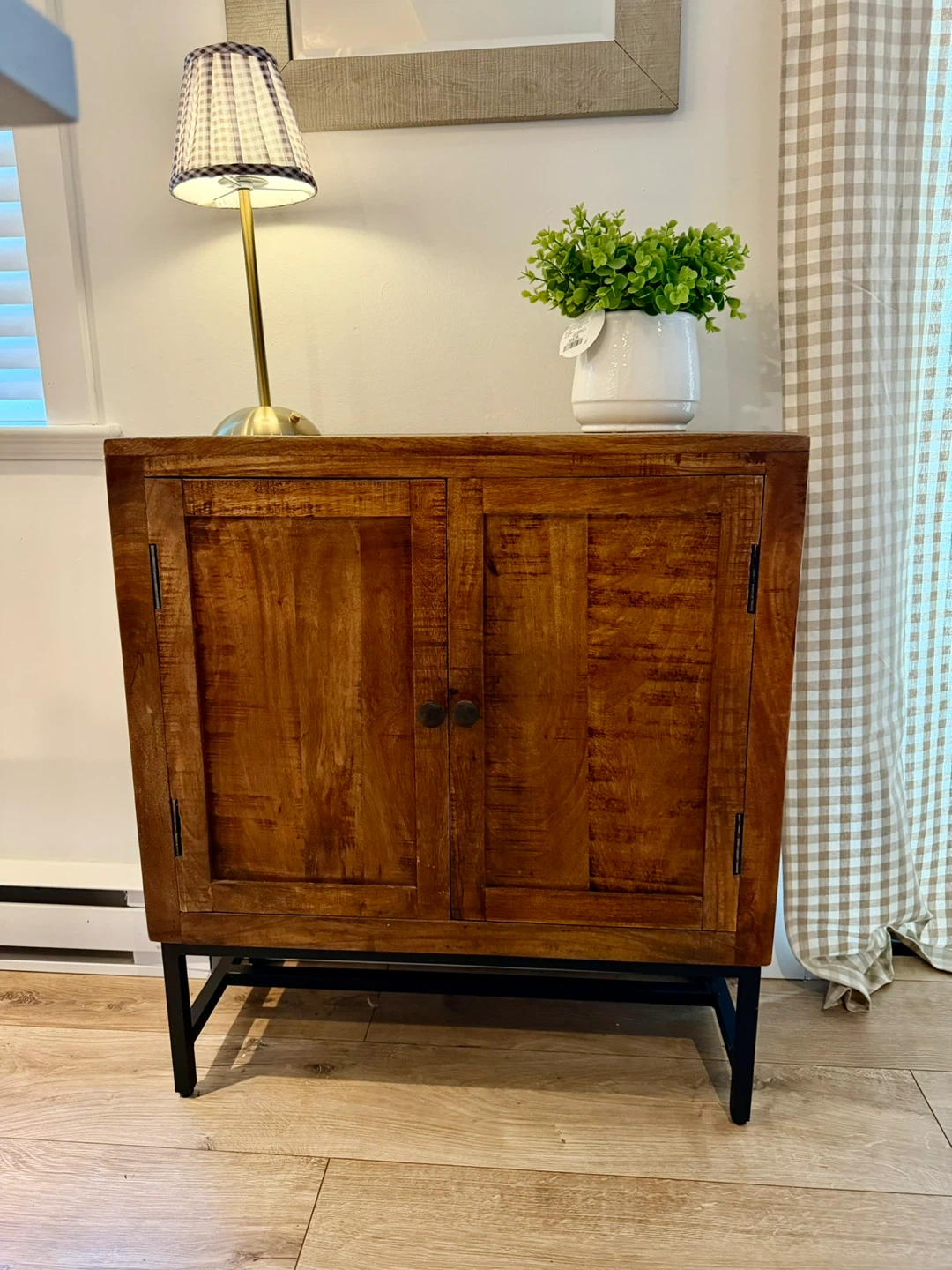 Wooden Cabinet with Two Doors