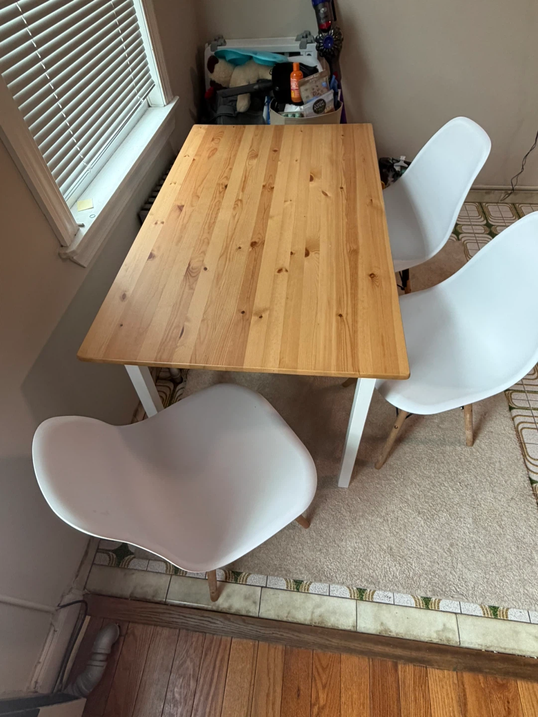 Dining Table and 4 Chairs Set - photo 4