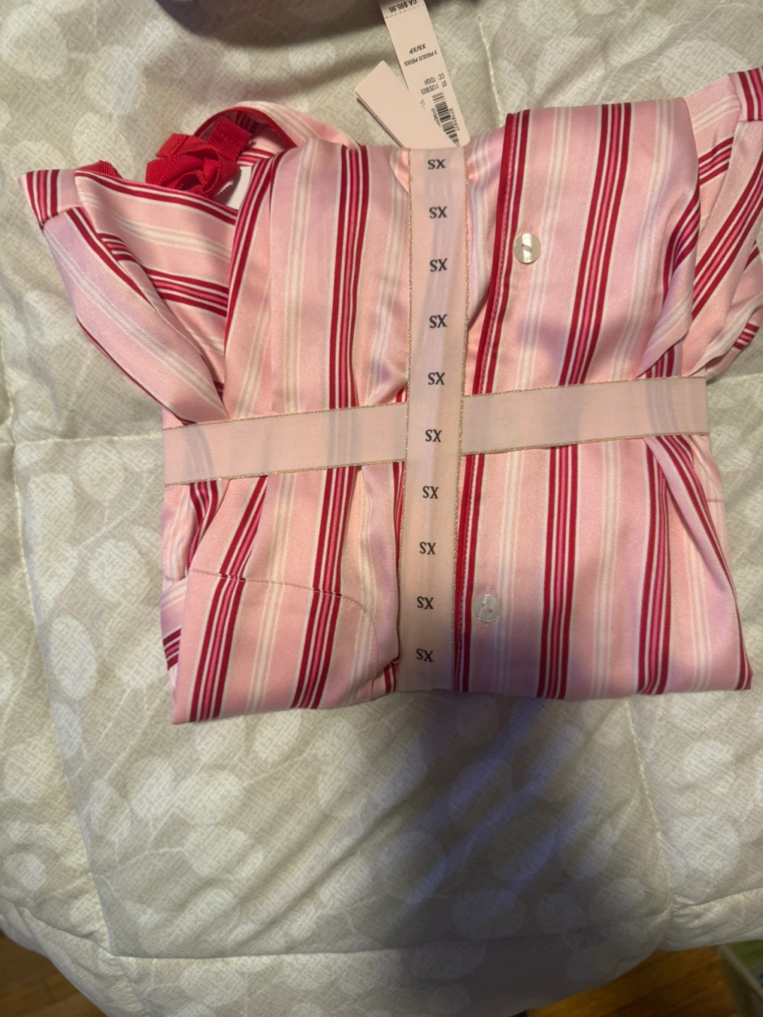 Victoria's Secret Pink Striped Pajama Set - XS - photo 2