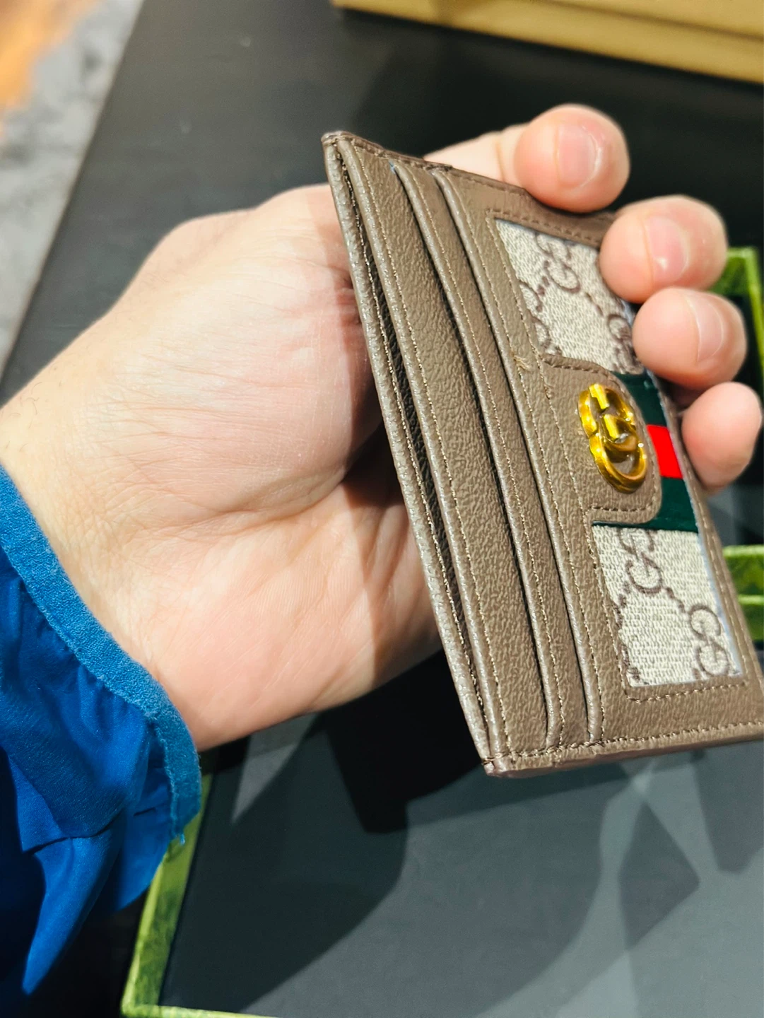Gucci GG Supreme Card Case - photo 4