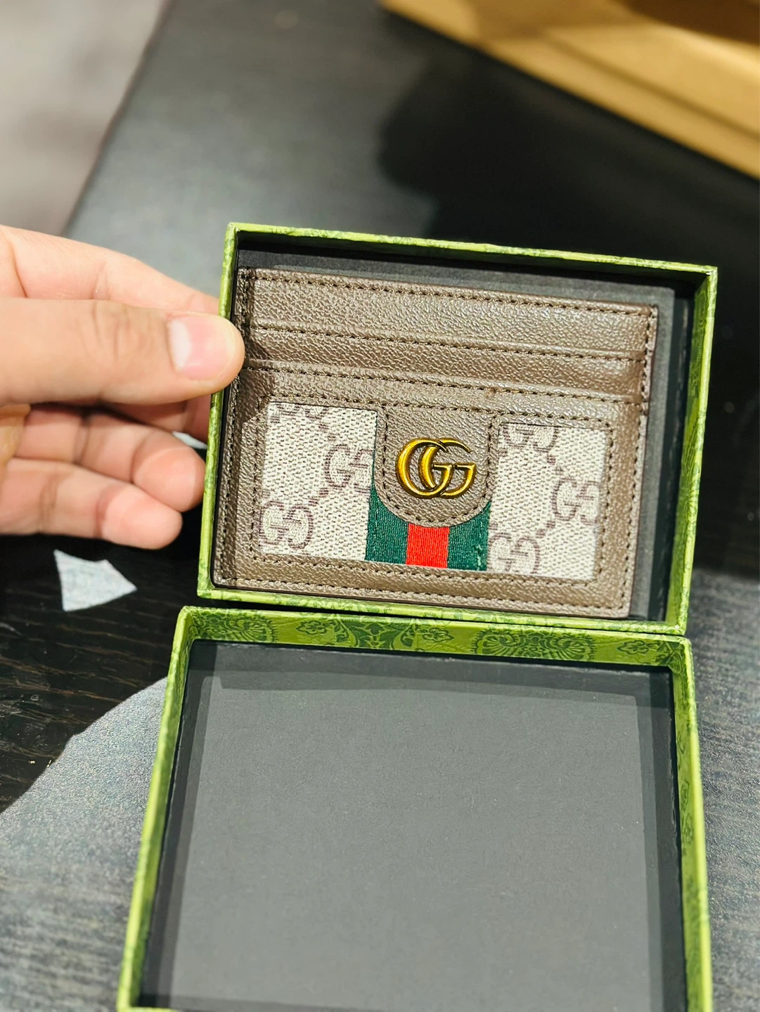 Gucci GG Supreme Card Case