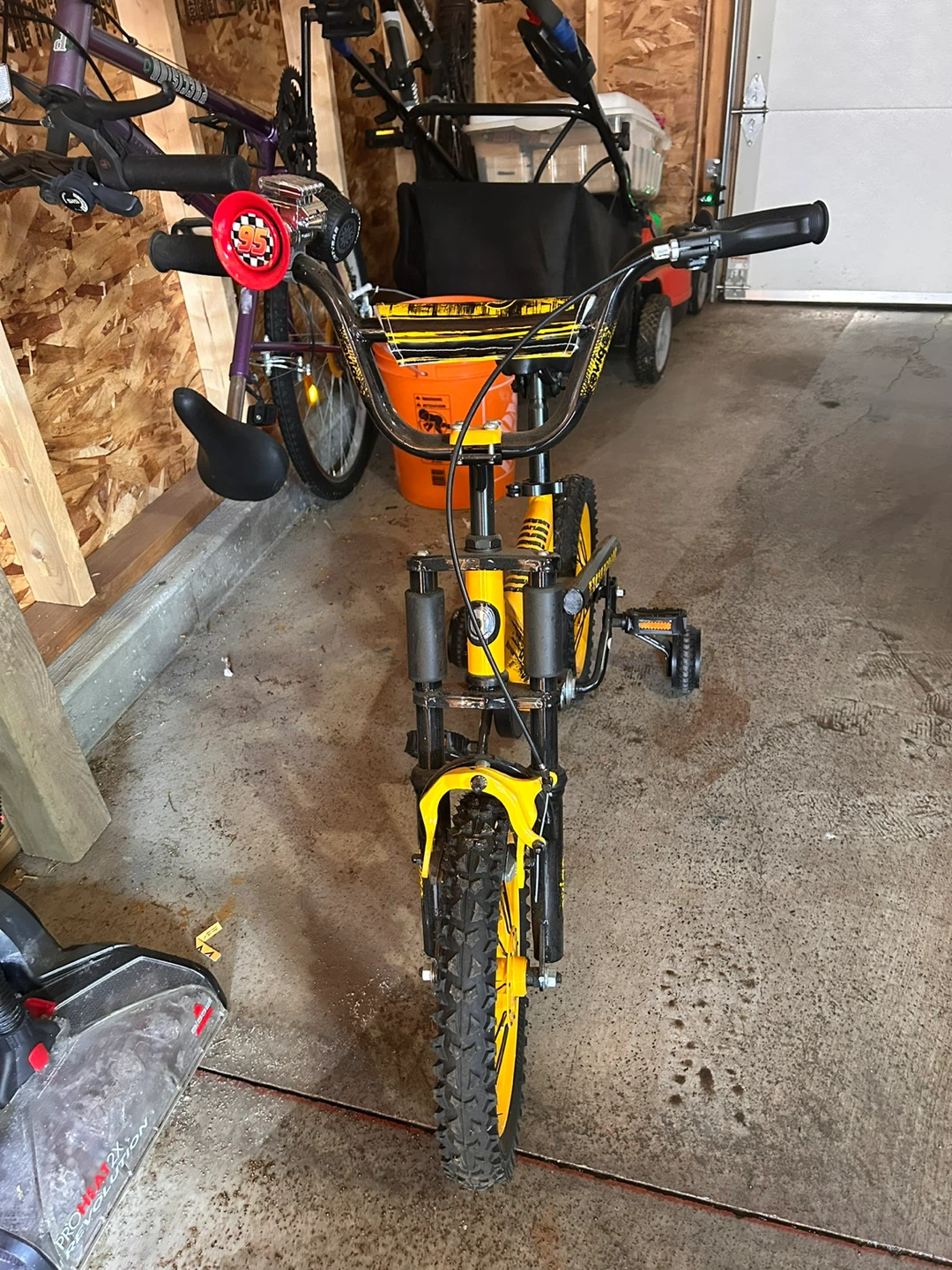 Avigo Children's BMX Bike - Yellow - photo 3