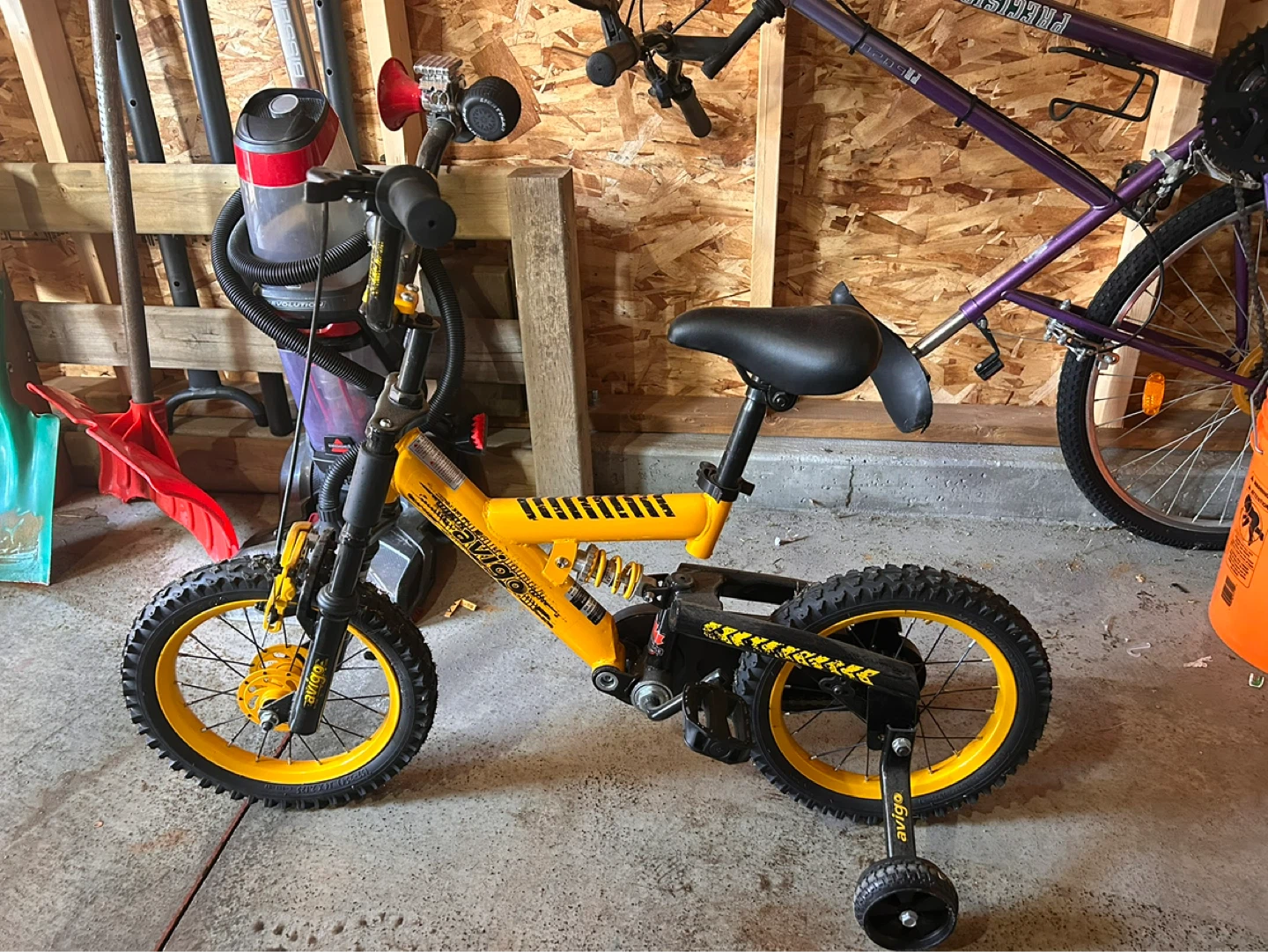 Avigo Children's BMX Bike - Yellow