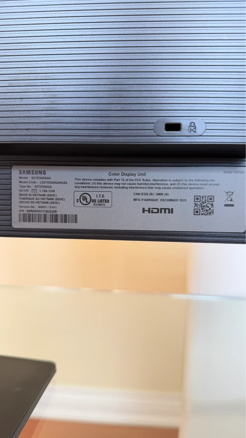 Samsung S27D3000AN Color Display Unit Monitor - photo 4