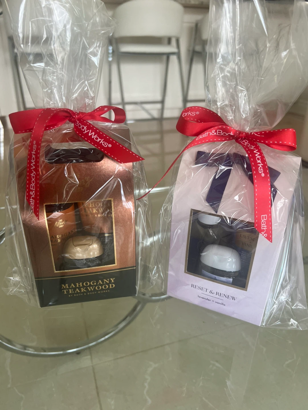 Bath & Body Works Gift Sets (Mahogany Teakwood & Reset & Renew) - photo 2