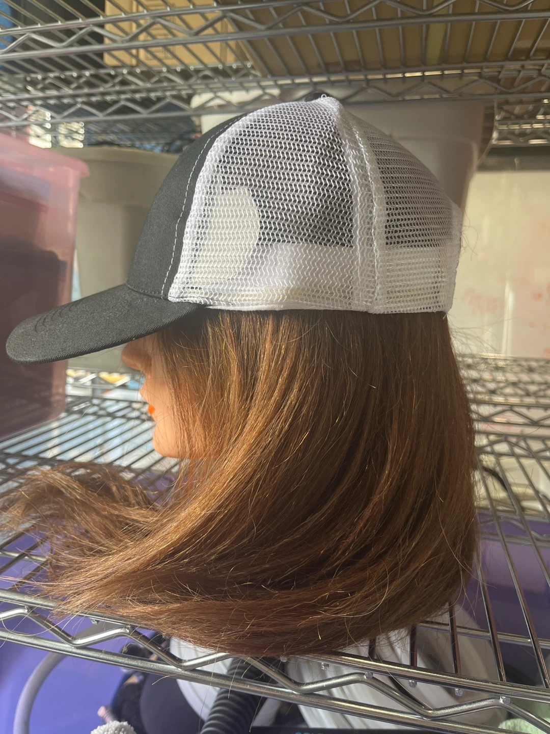 29 x Black and White Mesh Trucker Hats