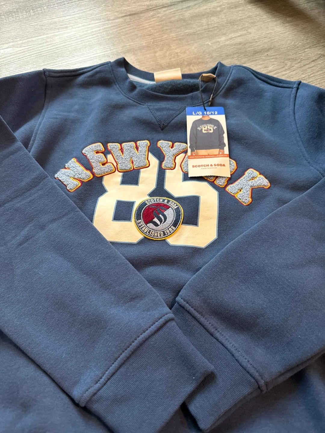 Scotch & Soda "New York" Sweatshirt Size 6 - photo 3