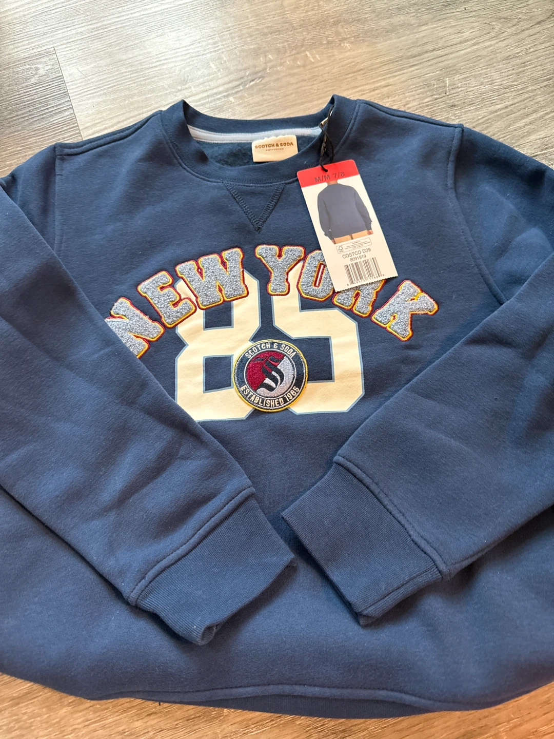 Scotch & Soda "New York" Sweatshirt Size 6 - photo 2