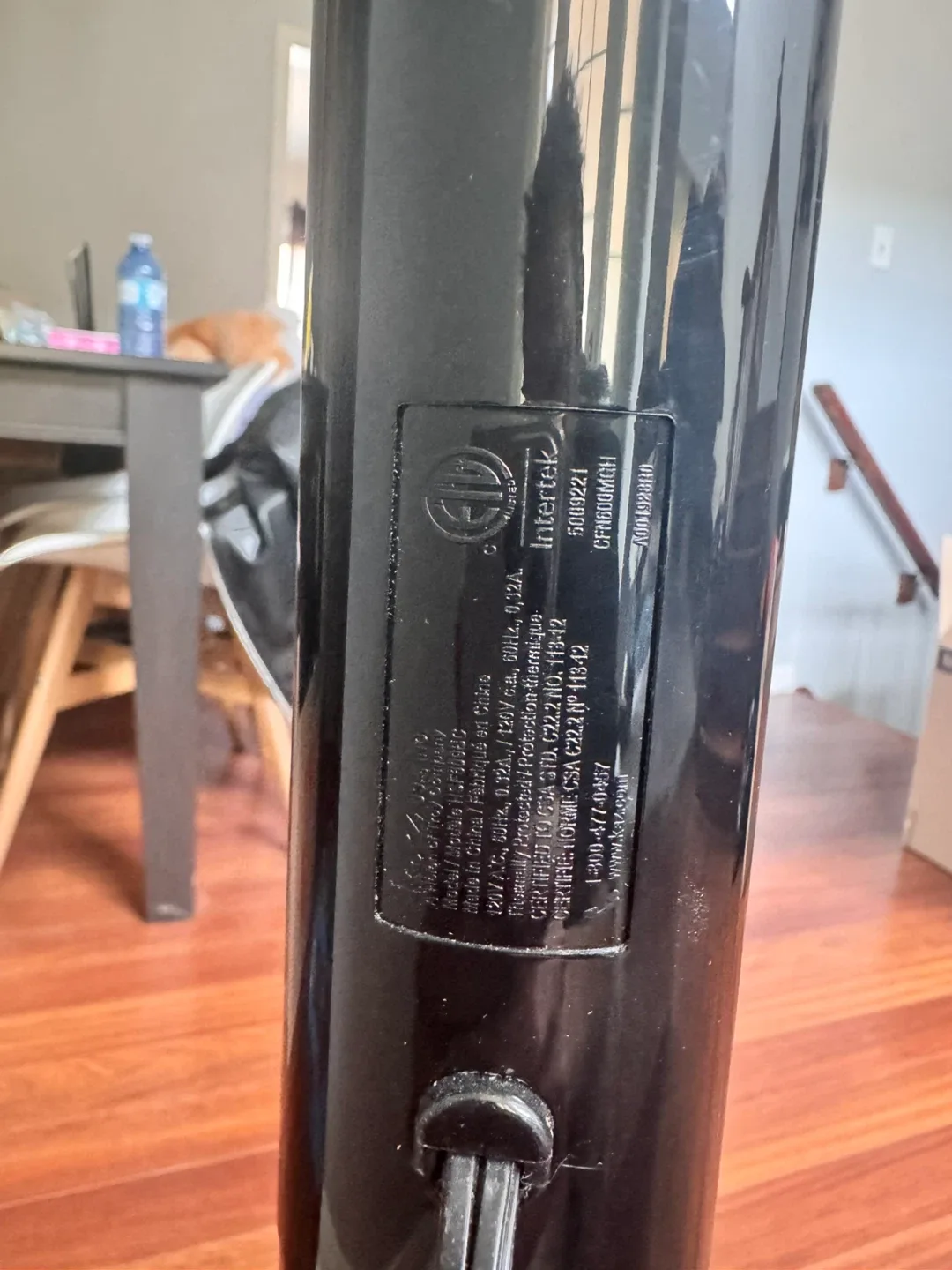 Honeywell QuietSet Oscillating Tower Fan - photo 4