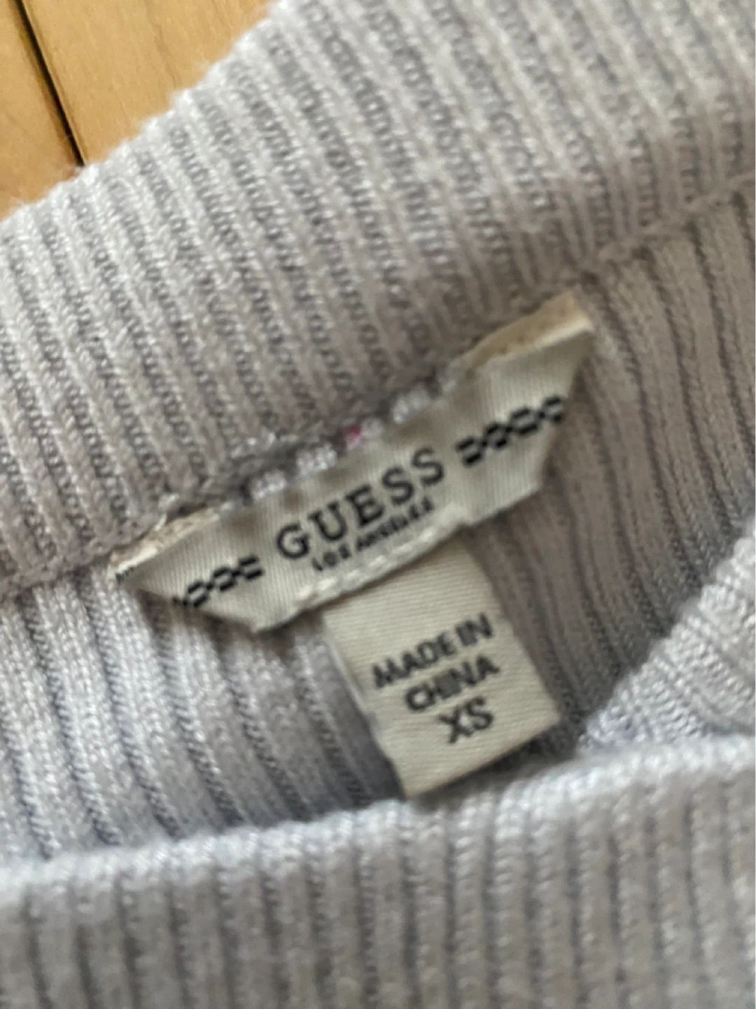 GUESS Ribbed Off-the-Shoulder Dress XS - photo 2