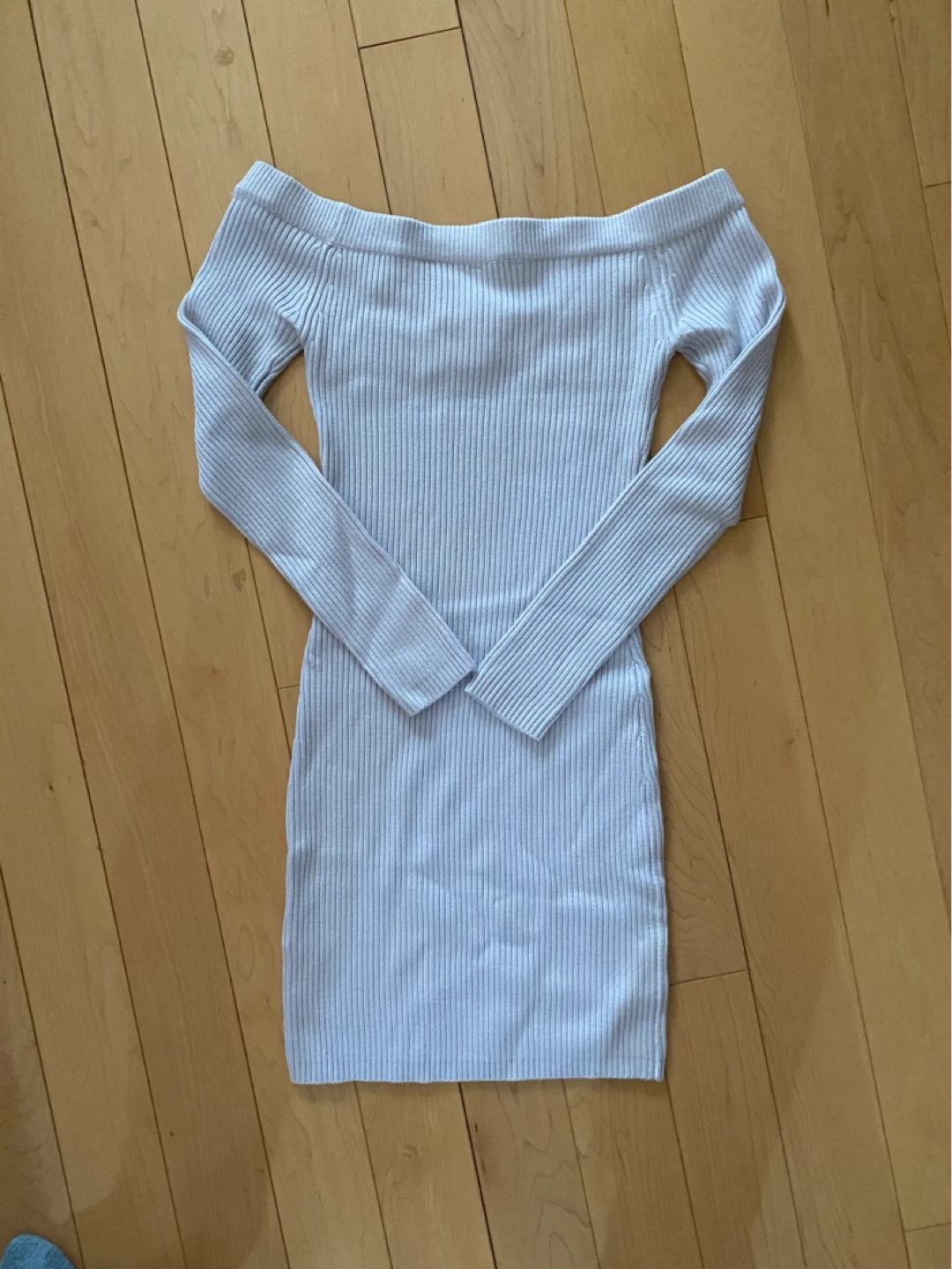 GUESS Ribbed Off-the-Shoulder Dress XS - photo 3