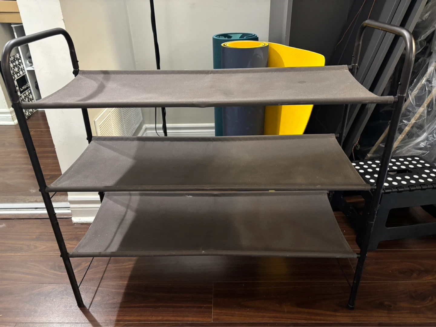 3-Tier Fabric Shoe Rack - photo 2