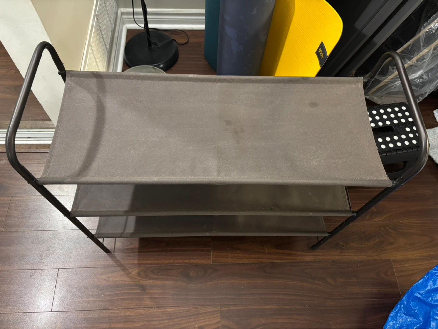 3-Tier Fabric Shoe Rack