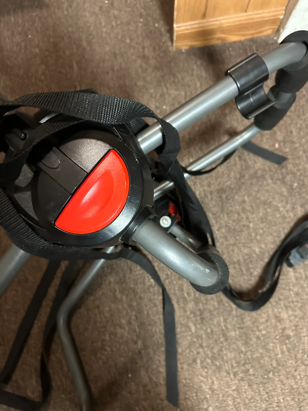 Foldable Bike Rack Carrier with Red Accent - photo 5
