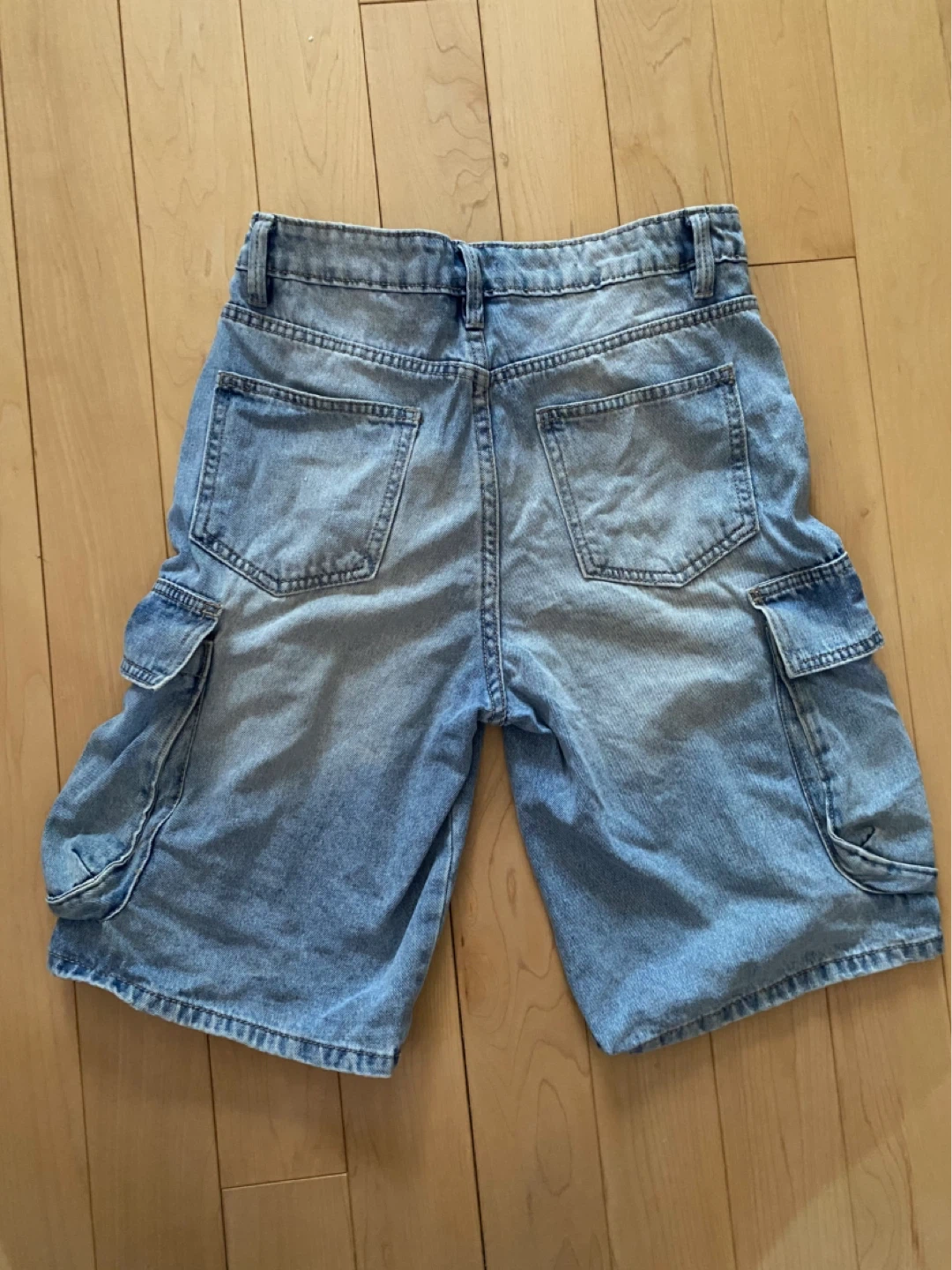 Refuge Denim Cargo Shorts - Urban behaviour - photo 3