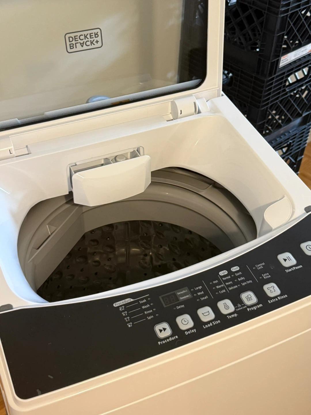 🧺 Black + Decker Small Portable Washer