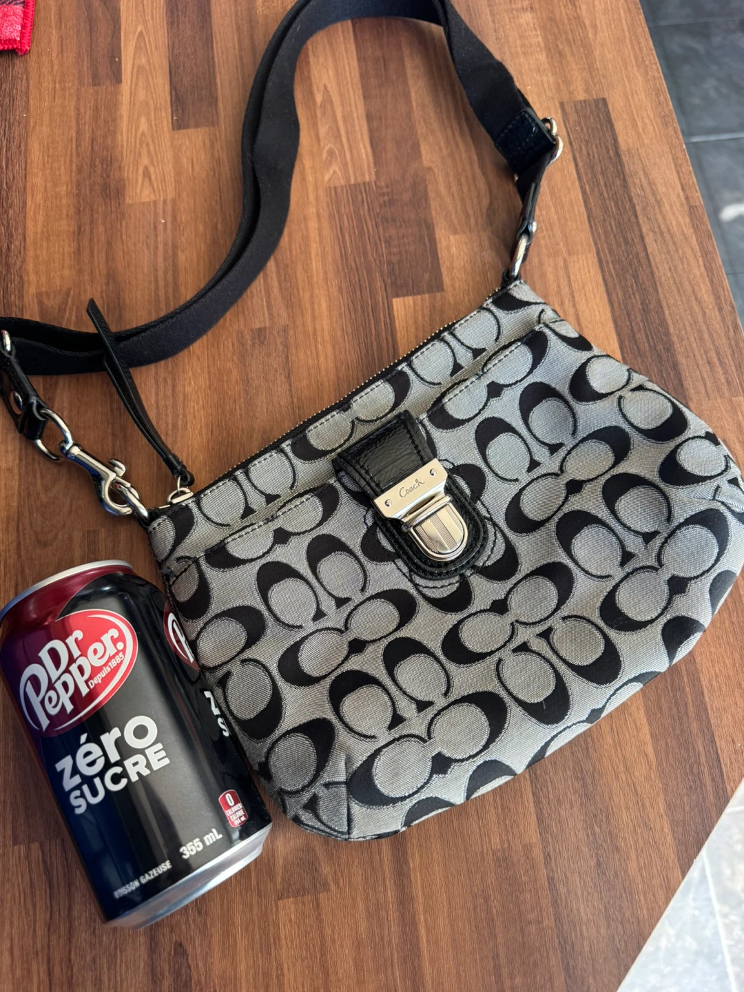 Coach Monogram Crossbody Bag - photo 3