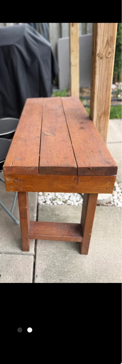 Wooden Bench
