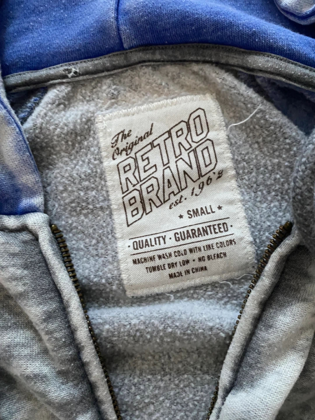 The Original Retro Brand Maple Leafs Zip-Up Hoodie - photo 2