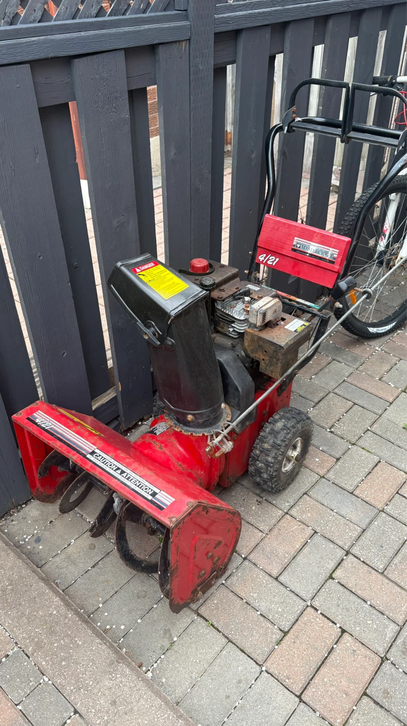 Mastercraft Snowblower - photo 3