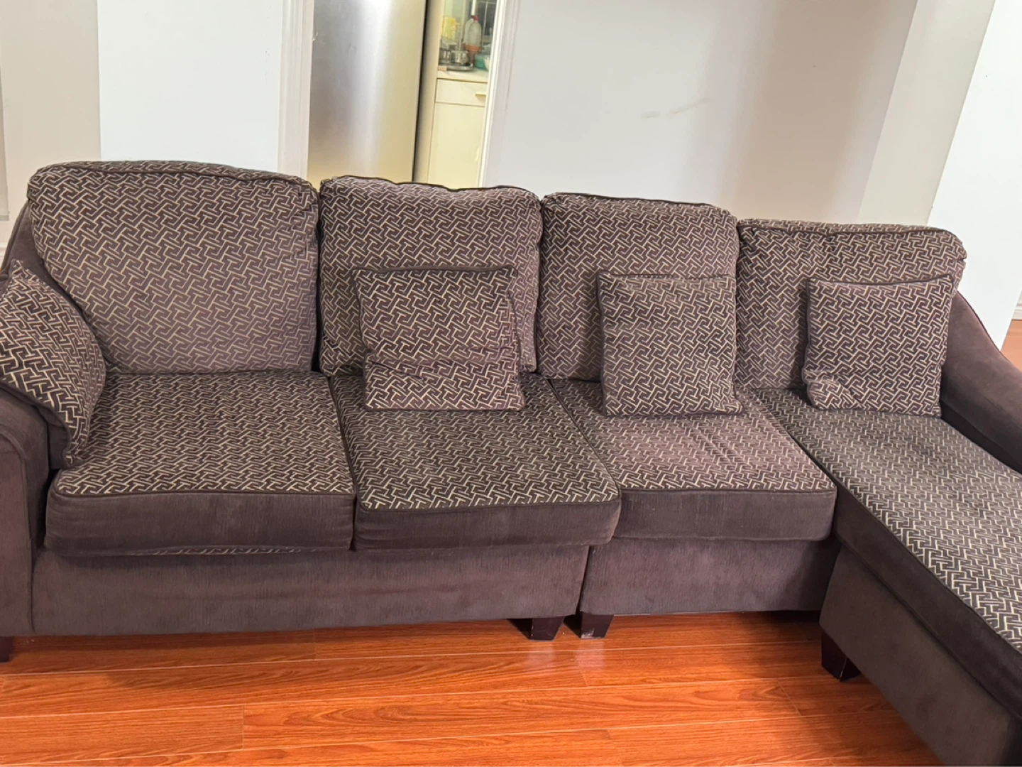 Sofa set with ottoman - photo 3