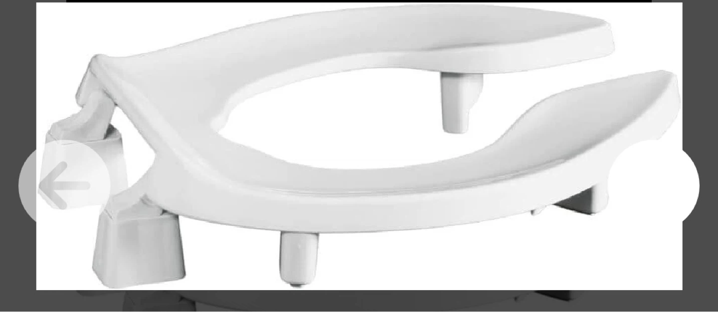 Centoco 3 inch Raised Toilet Seat for Seniors, Elo