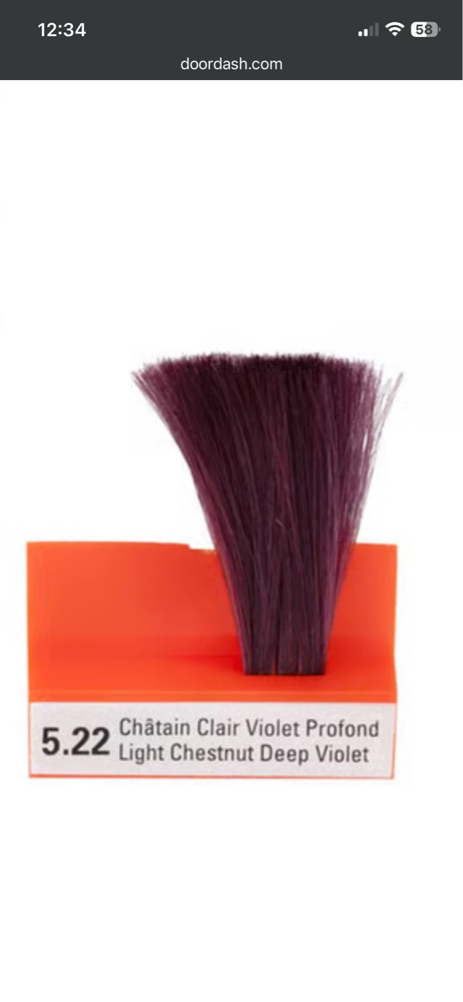 Hair Colour -  Light Chestnut Deep Violet - photo 4