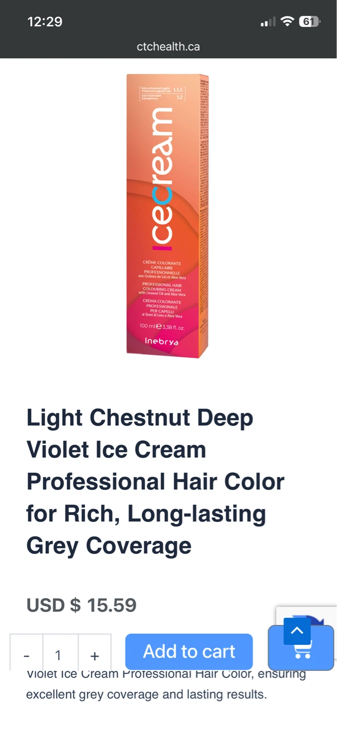 Hair Colour -  Light Chestnut Deep Violet - photo 3
