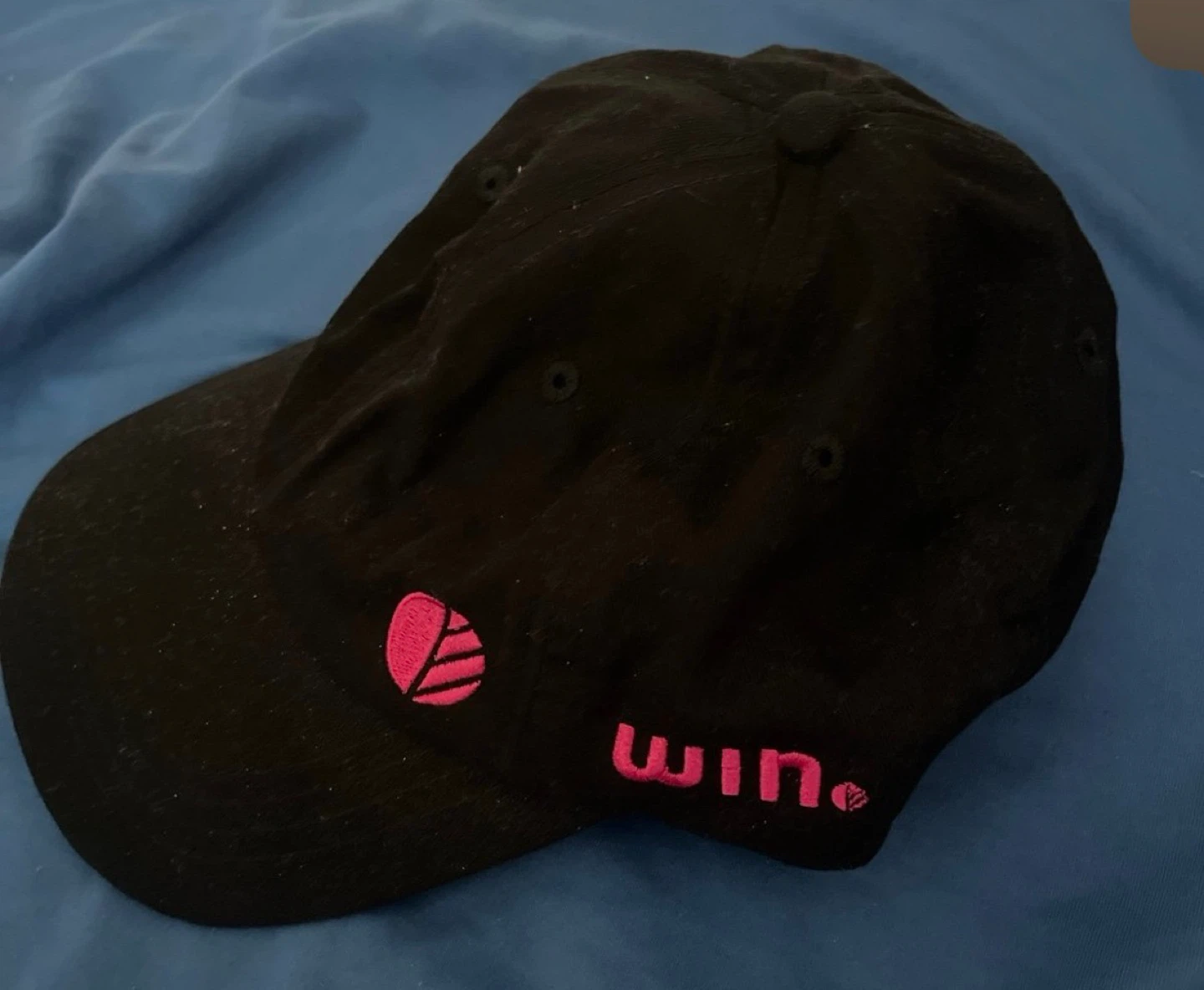 Black WIN Baseball Cap - photo 2