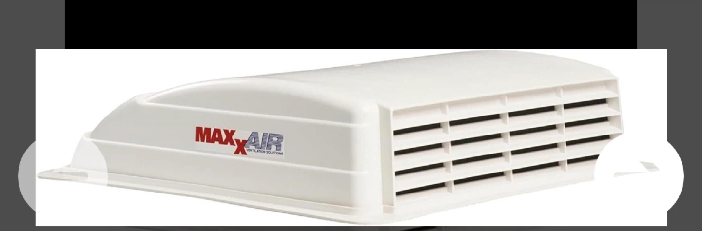 MAXXAIR 00-003700 Mini Vent - 14", White