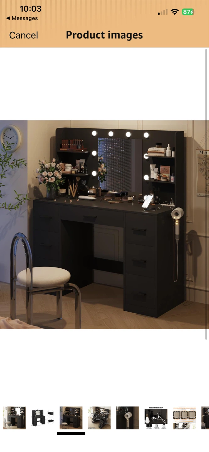 New in box make up vanity - photo 2