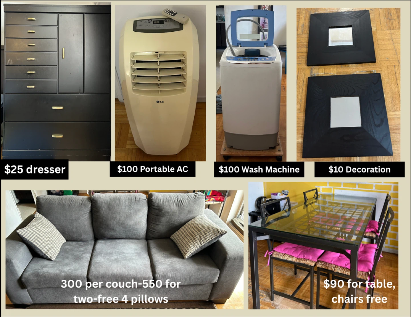Big move out sale!