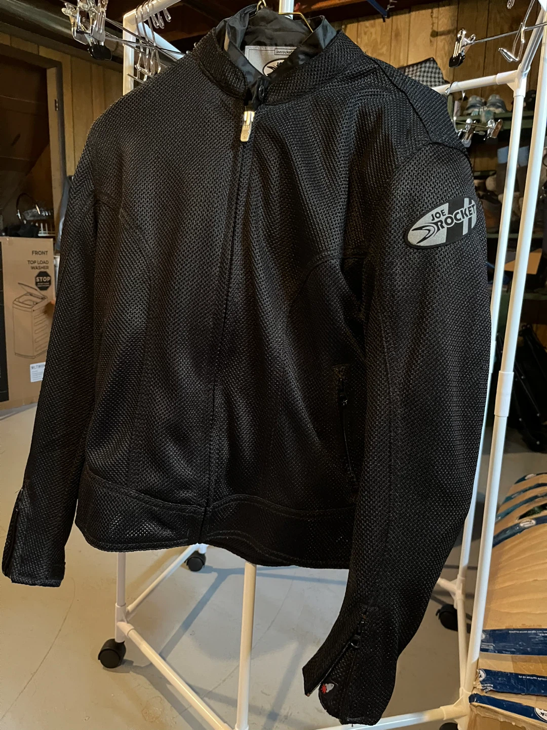 Joe Rocket Black Mesh Motorcycle Jacket - photo 2
