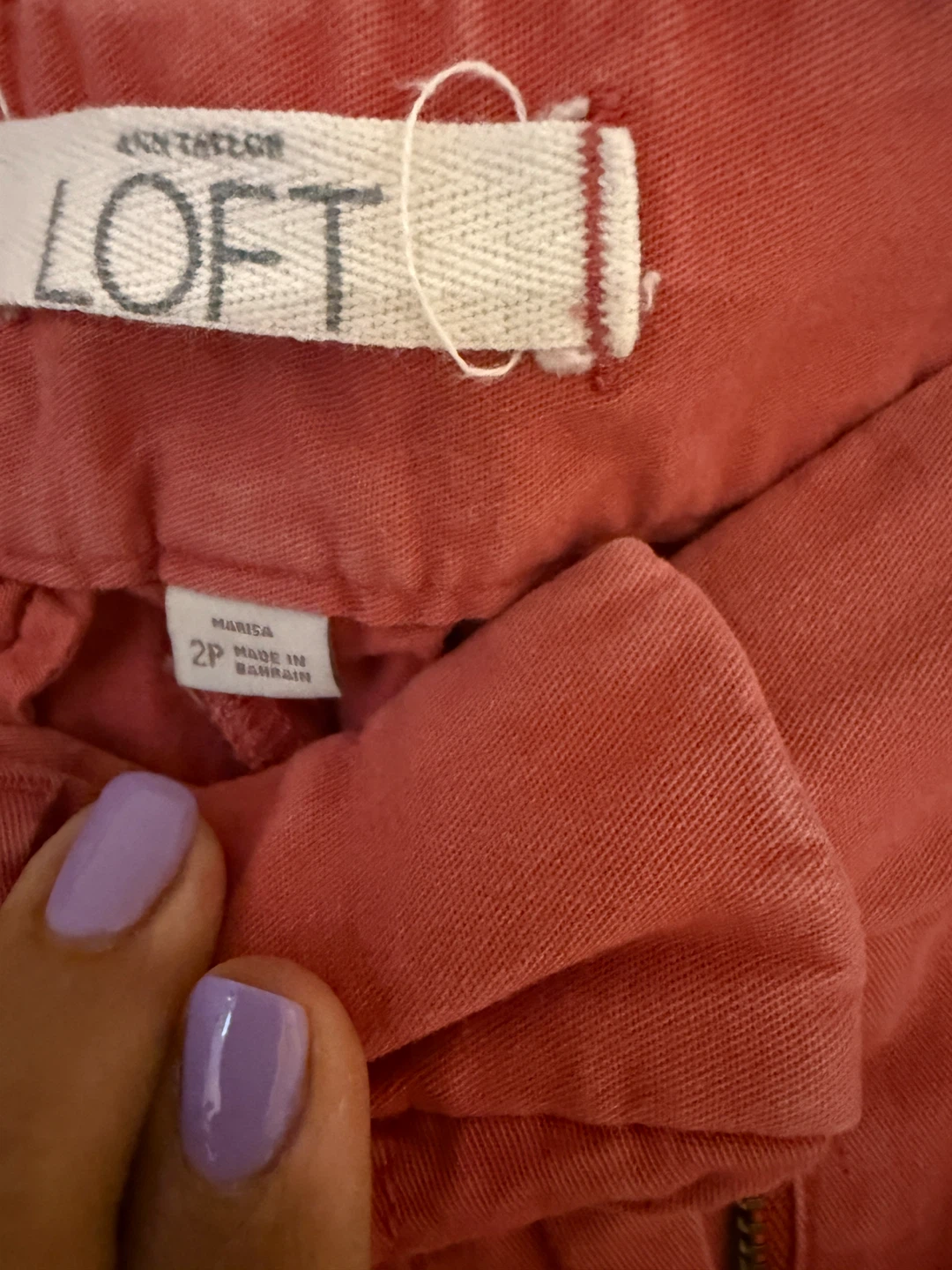 LOFT Marisa Fit Cropped Pants Size 2P - photo 3