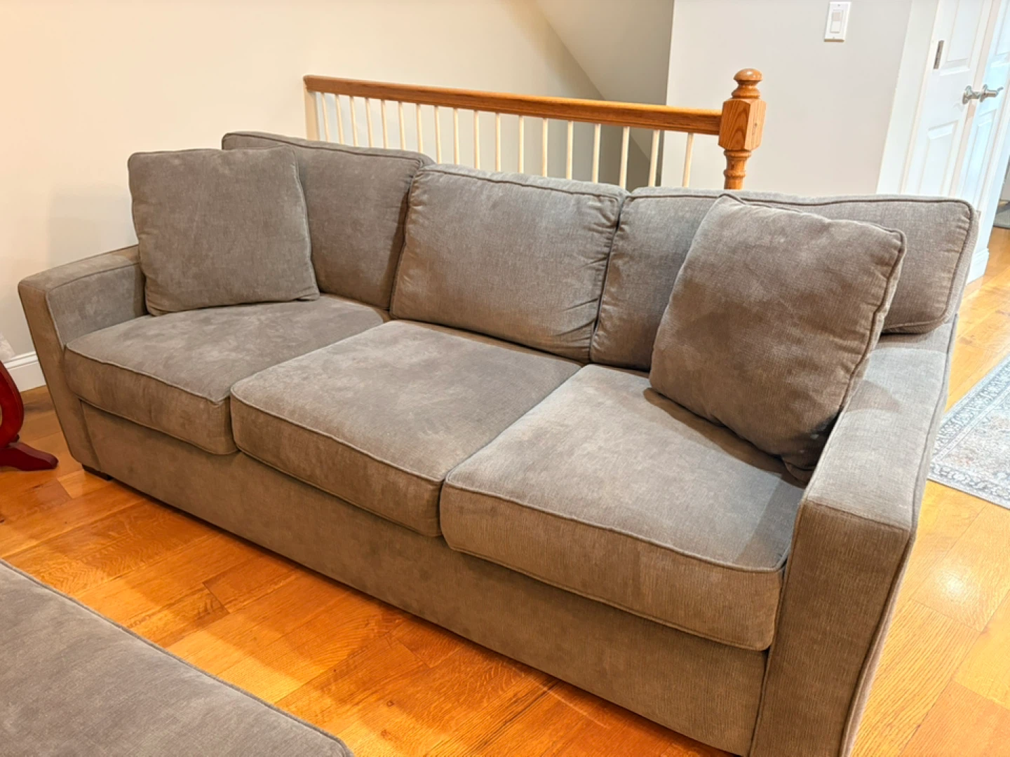 Gray Fabric Armchair - photo 4