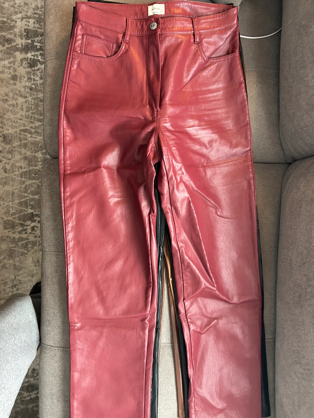 Faux Leather Pants - ARITZIA - photo 5