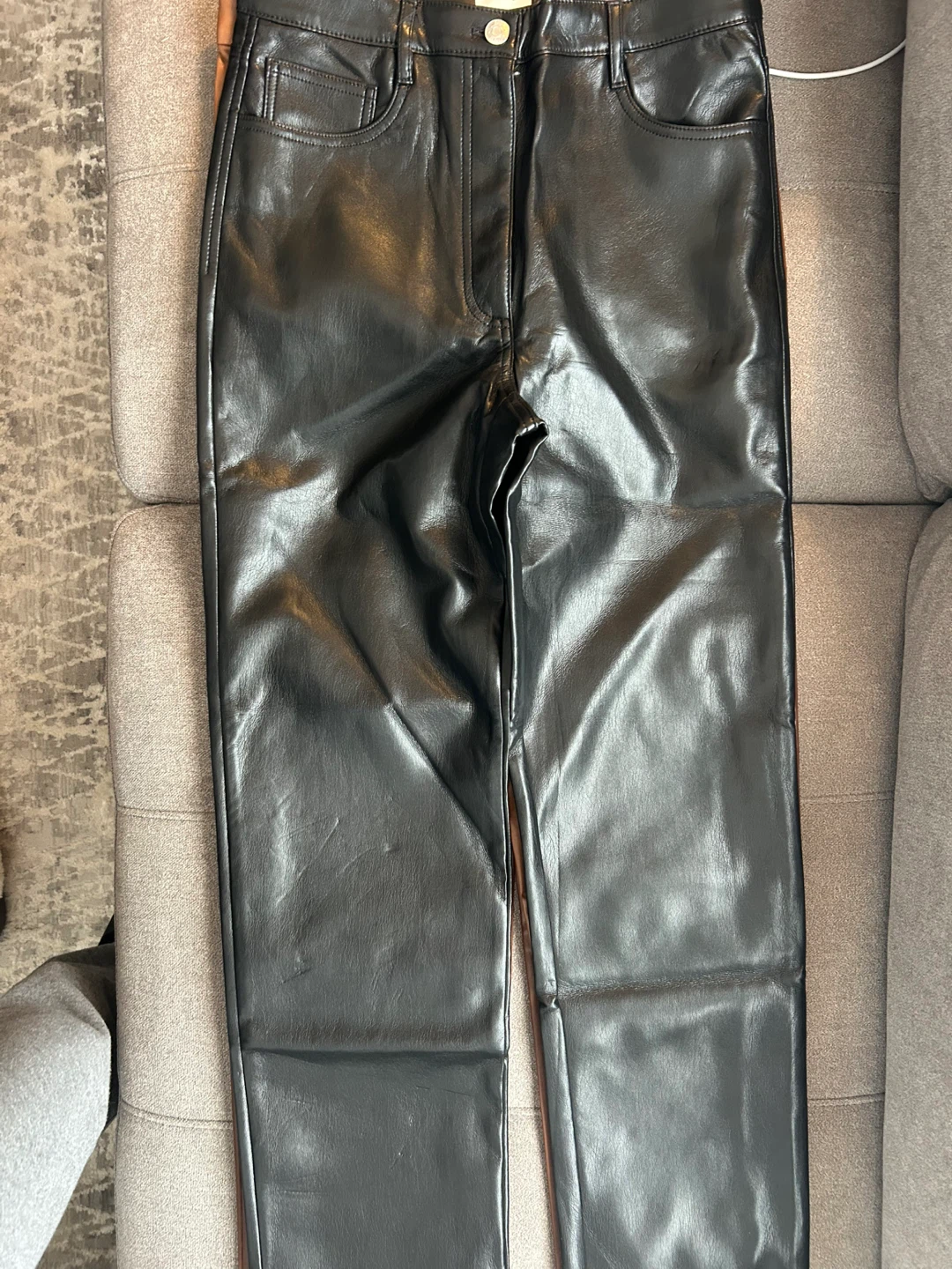 Faux Leather Pants - ARITZIA - photo 3