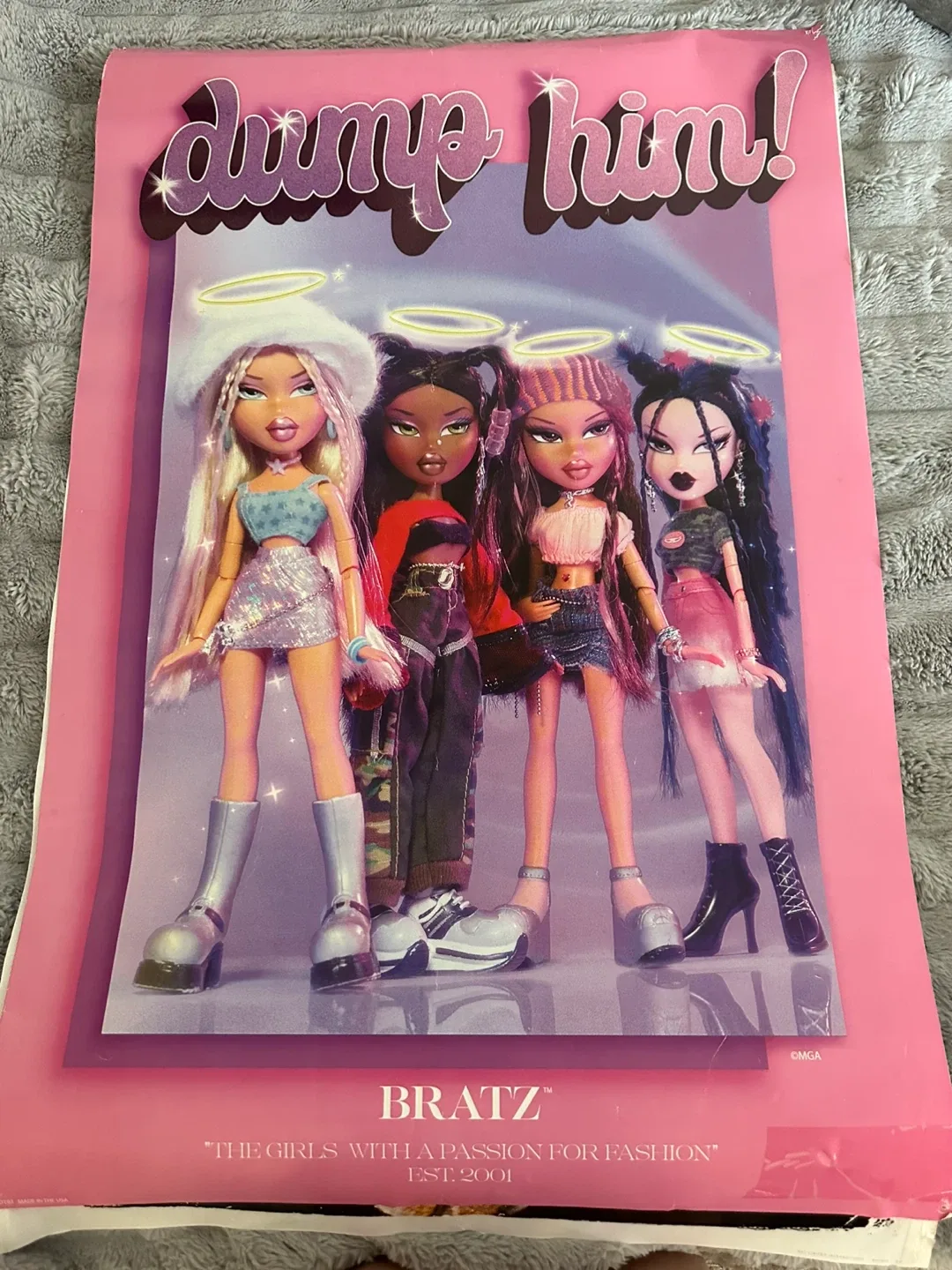 Bratz "dump him!" Poster