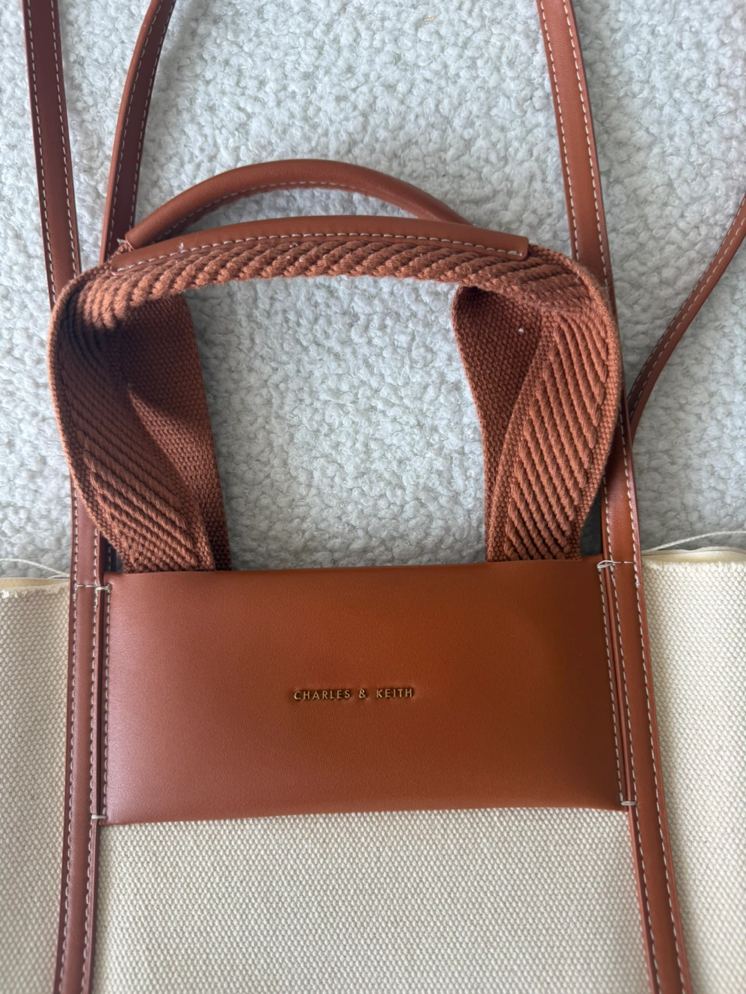 Charles & Keith Canvas Tote Bag - photo 2