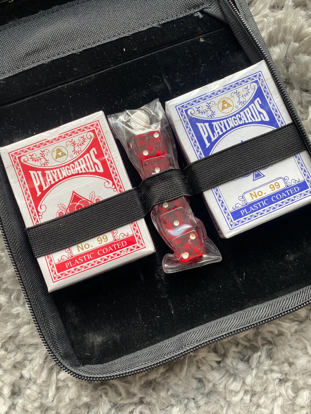 Poker Chip Set with Cards and Dice - photo 2