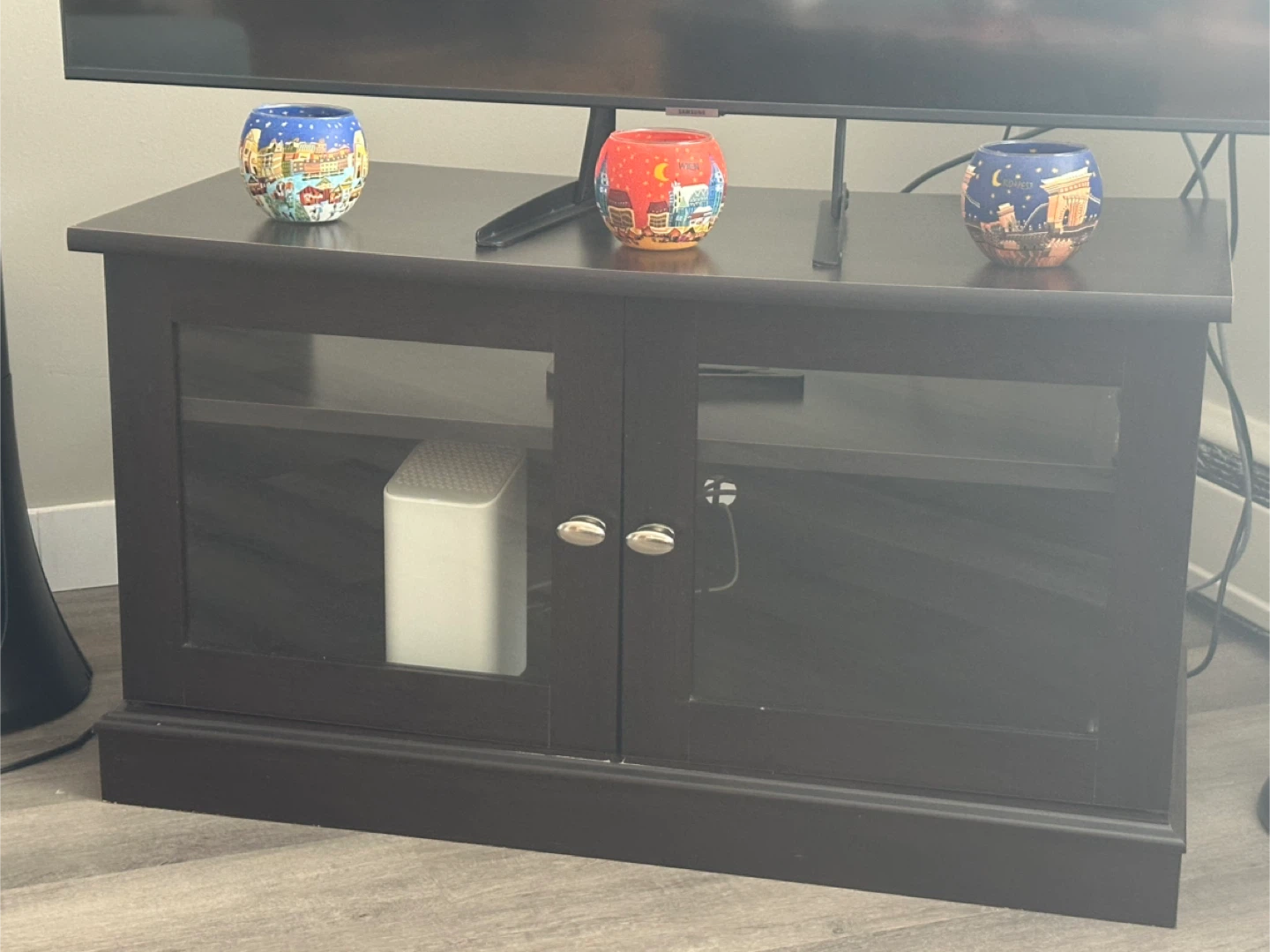 Dark Brown TV Stand