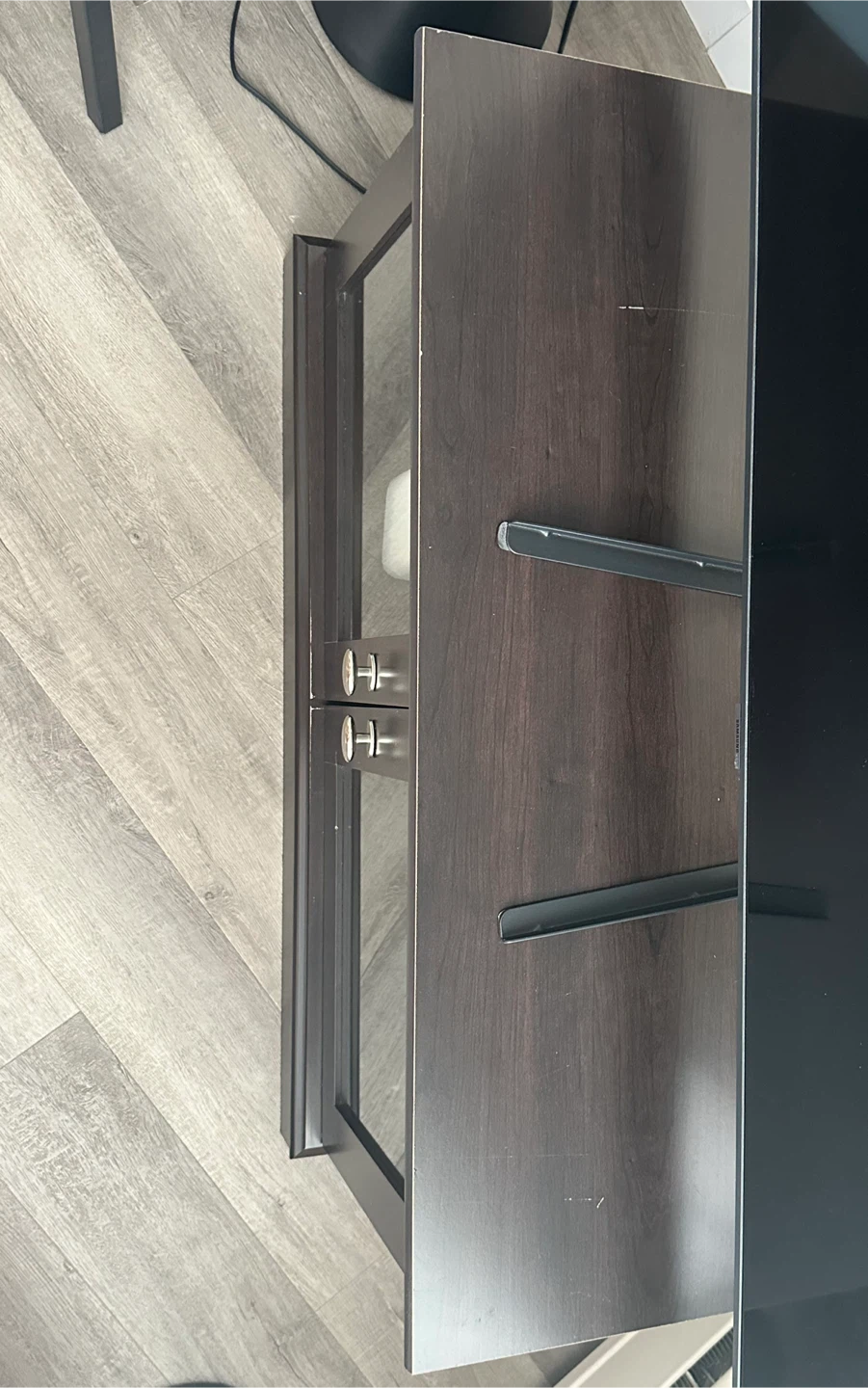 Dark Brown TV Stand - photo 3