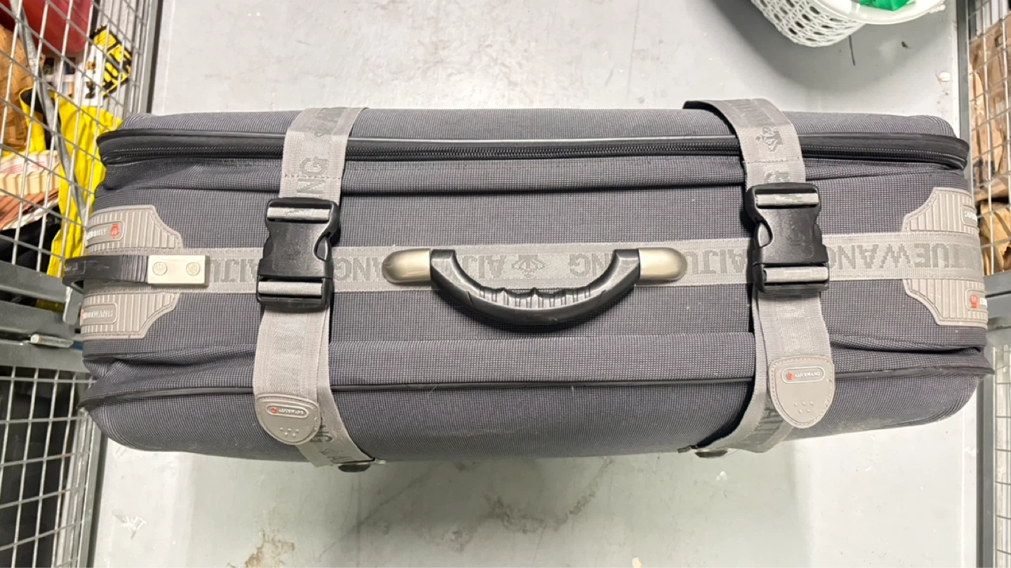 AITUEWANG Grey Hardside Spinner Suitcase - photo 2